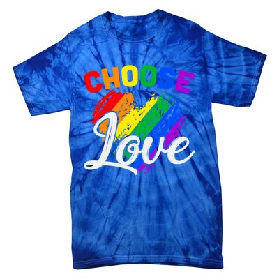 Choose Love Gift Tie-Dye T-Shirt