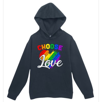 Choose Love Gift Urban Pullover Hoodie