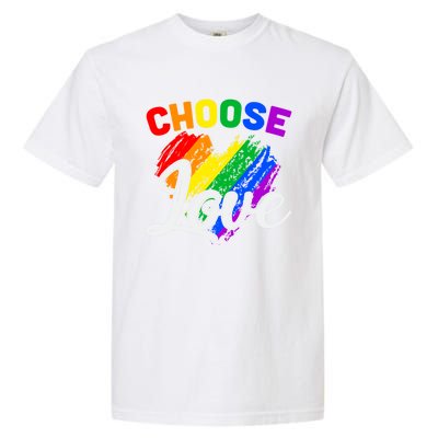 Choose Love Gift Garment-Dyed Heavyweight T-Shirt