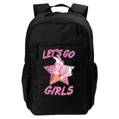 Cute Let's Go Cowgirls Backpack