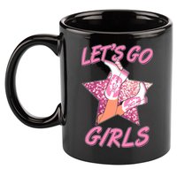 Cute Let's Go Cowgirls 11oz C Handle Ceramic Mug