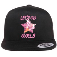 Cute Let's Go Cowgirls Flatbill Hat