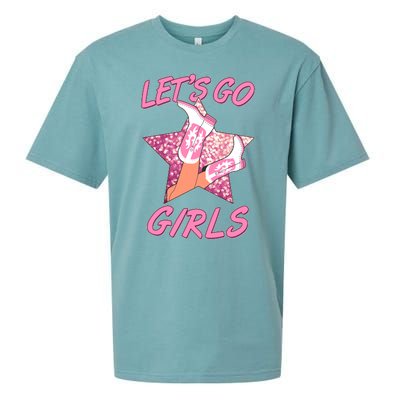 Cute Let's Go Cowgirls Sueded Cloud Jersey T-Shirt