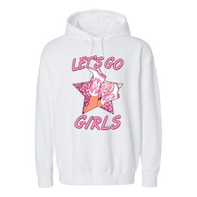 Cute Let's Go Cowgirls Garment-Dyed Fleece Hoodie