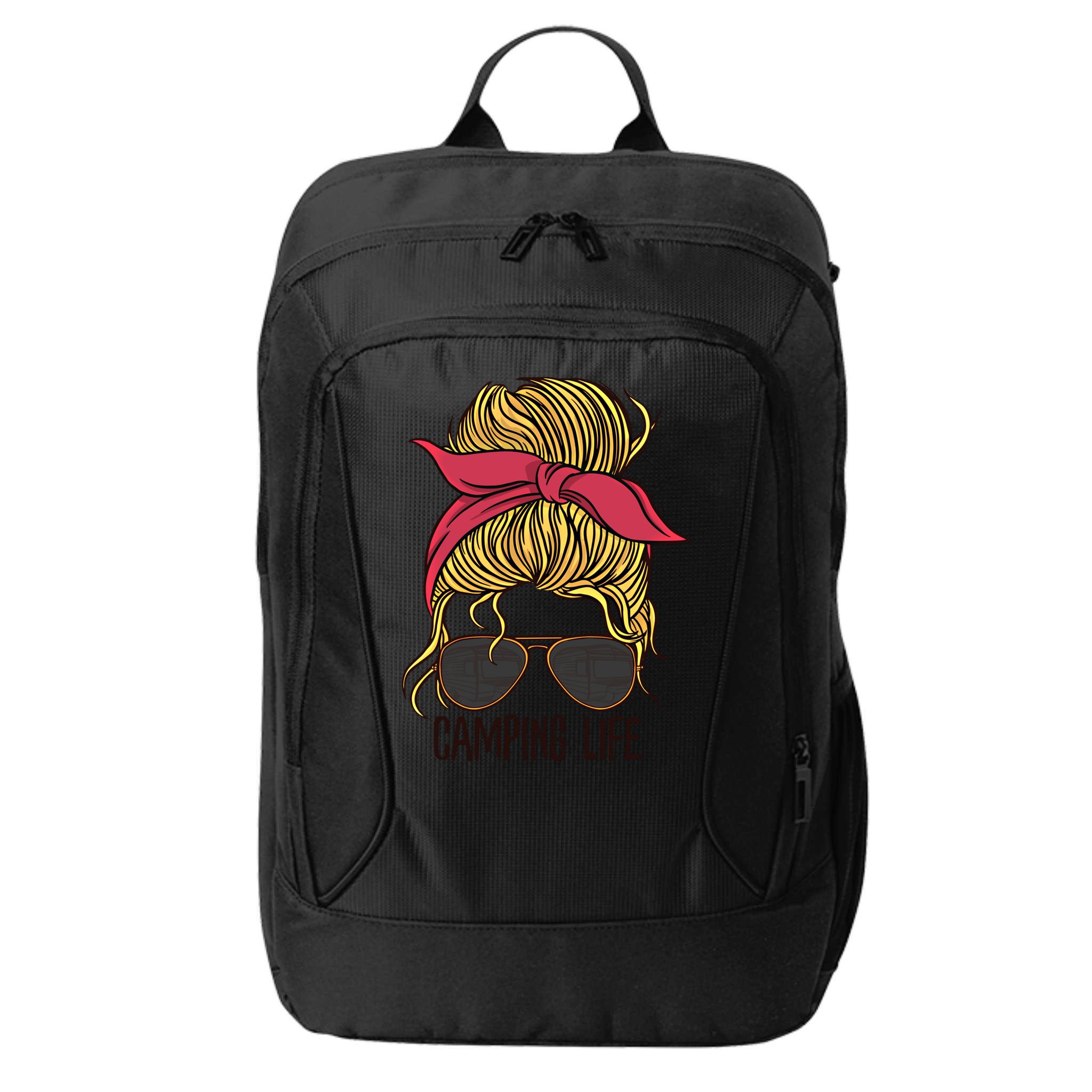 Camping Life Gift Camping Mom Gift City Backpack
