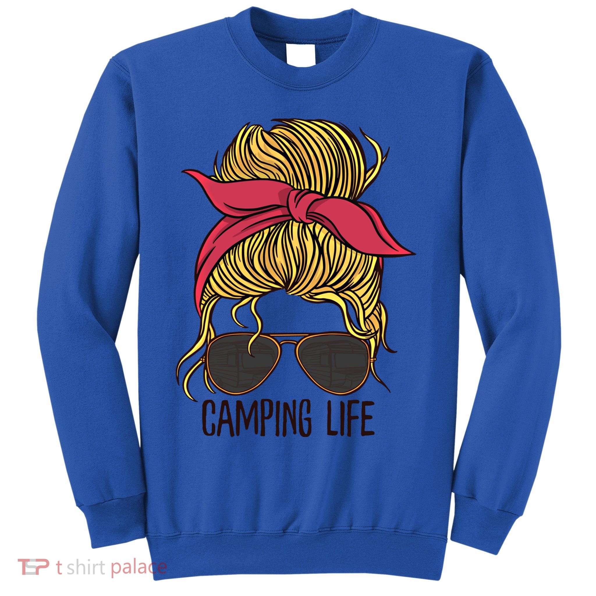 Camping Life Gift Camping Mom Gift Sweatshirt