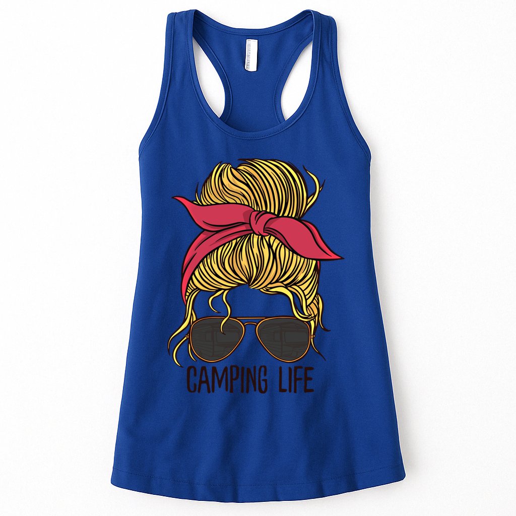 Camping Life Gift Camping Mom Gift Womens Tank Top