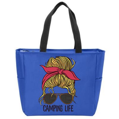 Camping Life Gift Camping Mom Gift Zip Tote Bag