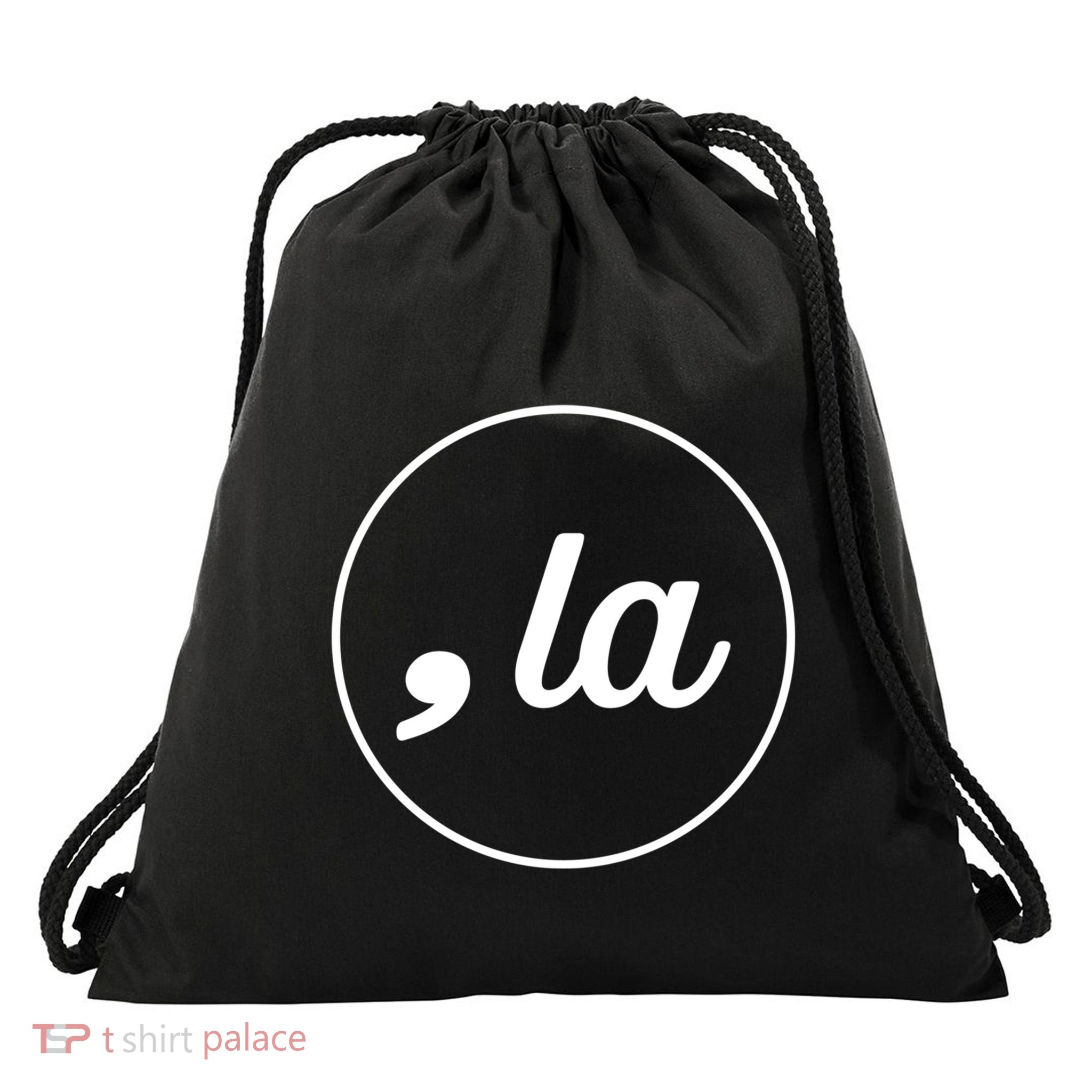 Comma La Gift Drawstring Bag