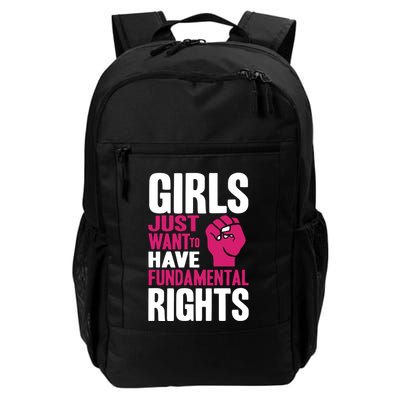 Cyndi Lauper Girl Just Want To Have Fundamental Rights Backpack