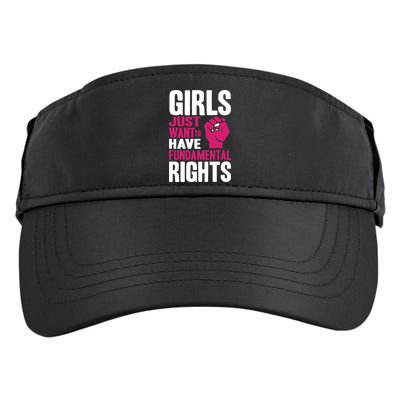Girl Just Want To Have Fundamental Rights Adult Drive Performance Visor