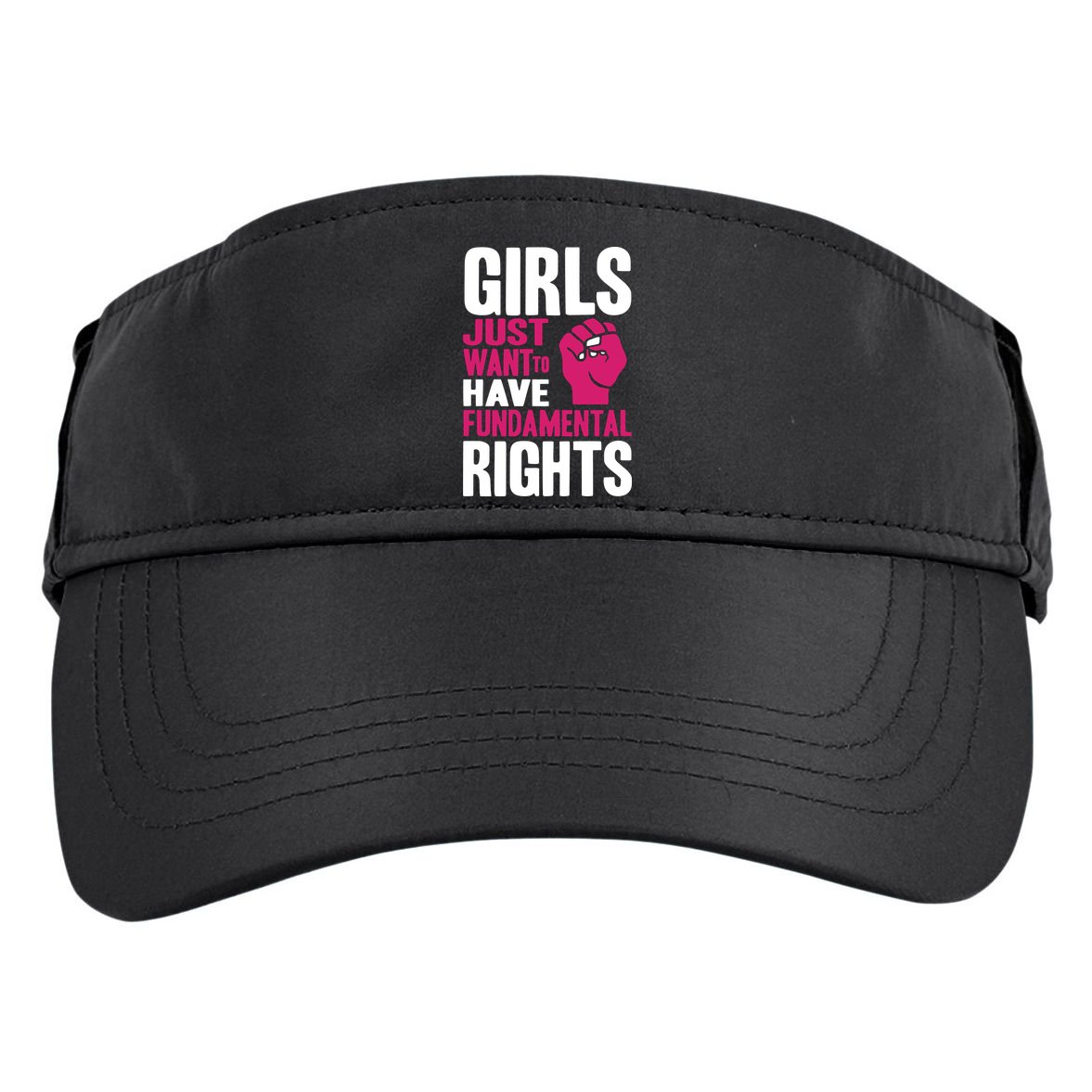 Girl Just Want To Have Fundamental Rights Adult Drive Performance Visor
