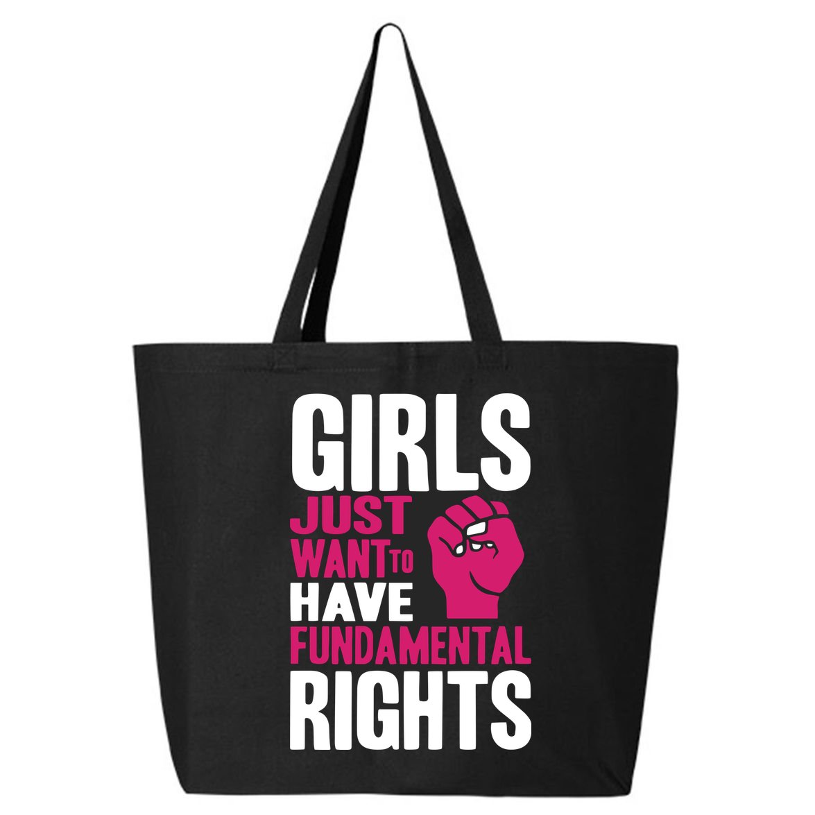 Girl Just Want To Have Fundamental Rights 25L Jumbo Tote