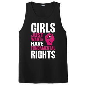 Cyndi Lauper Girl Just Want To Have Fundamental Rights PosiCharge Competitor Tank