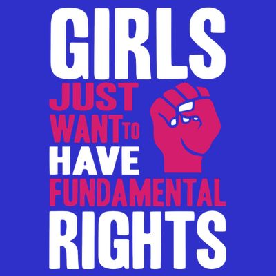 Cyndi Lauper Girl Just Want To Have Fundamental Rights T-Shirt
