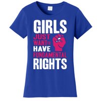 Cyndi Lauper Girl Just Want To Have Fundamental Rights Women's T-Shirt