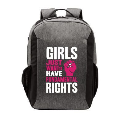 Cyndi Lauper Girl Just Want To Have Fundamental Rights Vector Backpack