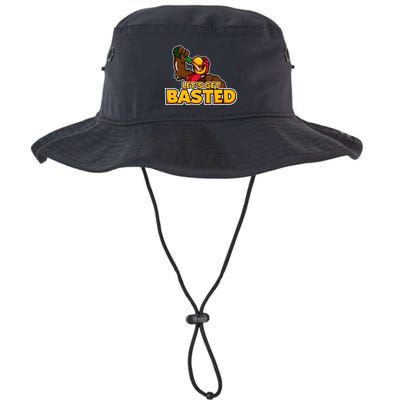 Cool Lets Get Basted Funny Turkey Beer Thanksgiving Gift Bucket Hat