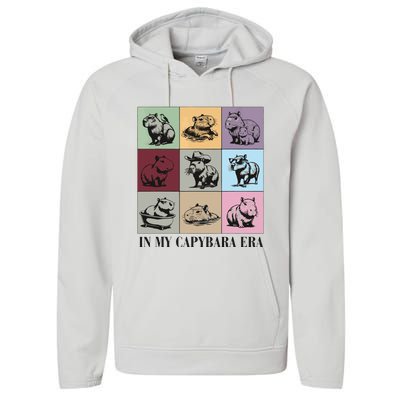 Capybara Lover Gift Performance Fleece Hoodie