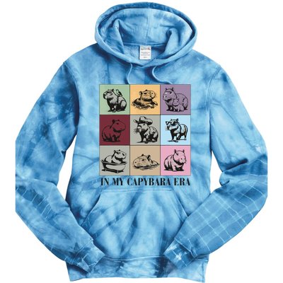 Capybara Lover Gift Tie Dye Hoodie