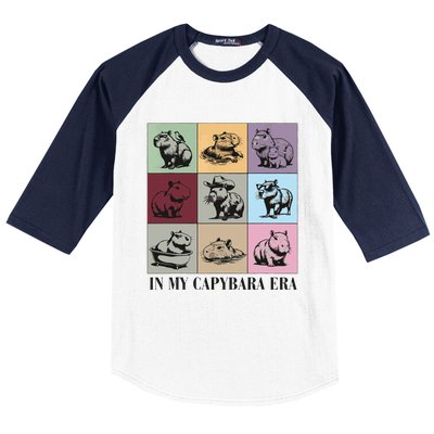 Capybara Lover Gift Baseball Sleeve Shirt