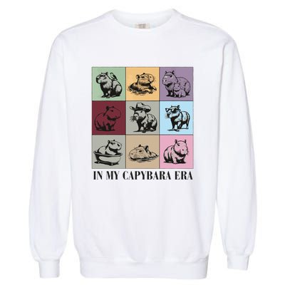 Capybara Lover Gift Garment-Dyed Sweatshirt