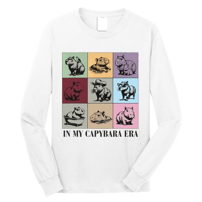 Capybara Lover Gift Long Sleeve Shirt