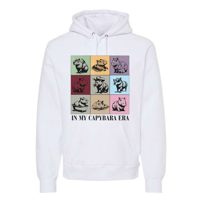 Capybara Lover Gift Premium Hoodie