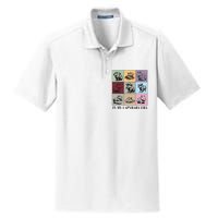 Capybara Lover Gift Dry Zone Grid Polo