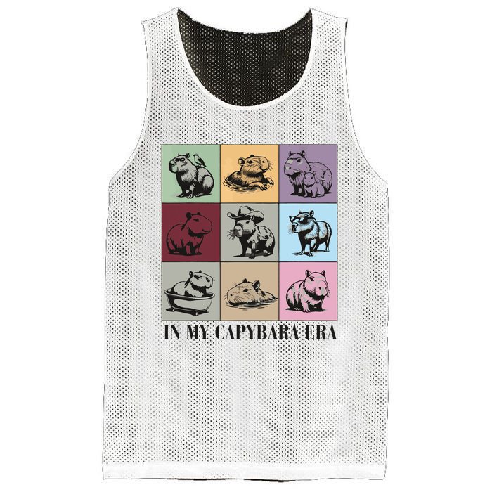 Capybara Lover Gift Mesh Reversible Basketball Jersey Tank