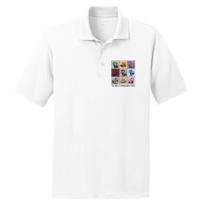 Capybara Lover Gift PosiCharge RacerMesh Polo