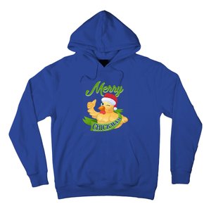 Chicken Lady Gift Christmas Chicken Gift Merry Chickmas Cool Gift Hoodie