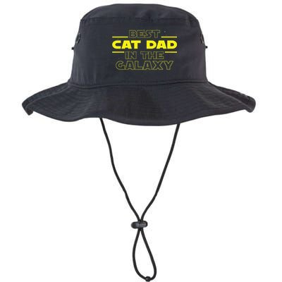 Cat Lover Gifts Best Cat Dad In The Galaxy Best Cat Dad Ever Bucket Hat