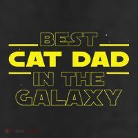 Cat Lover Gifts Best Cat Dad In The Galaxy Best Cat Dad Ever 25L Jumbo Tote