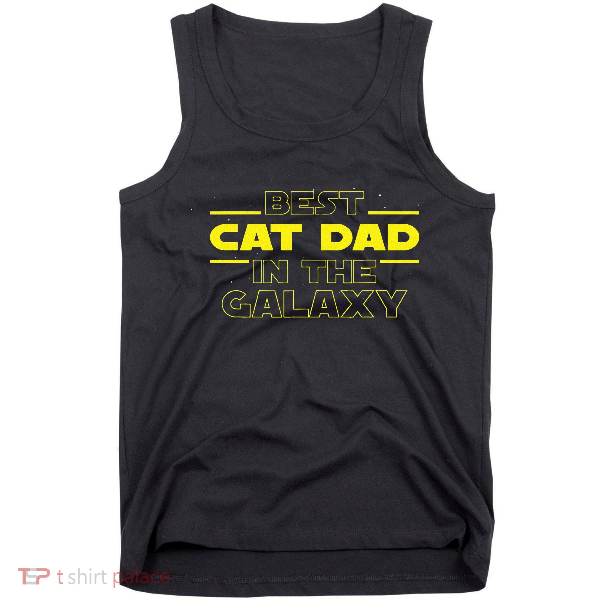 Cat Lover Gifts Best Cat Dad In The Galaxy Best Cat Dad Ever Tank Top