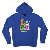 Cool Love Gnome Hockey Player Eggs Hunting Easter Day Funny Gift Tall Hoodie