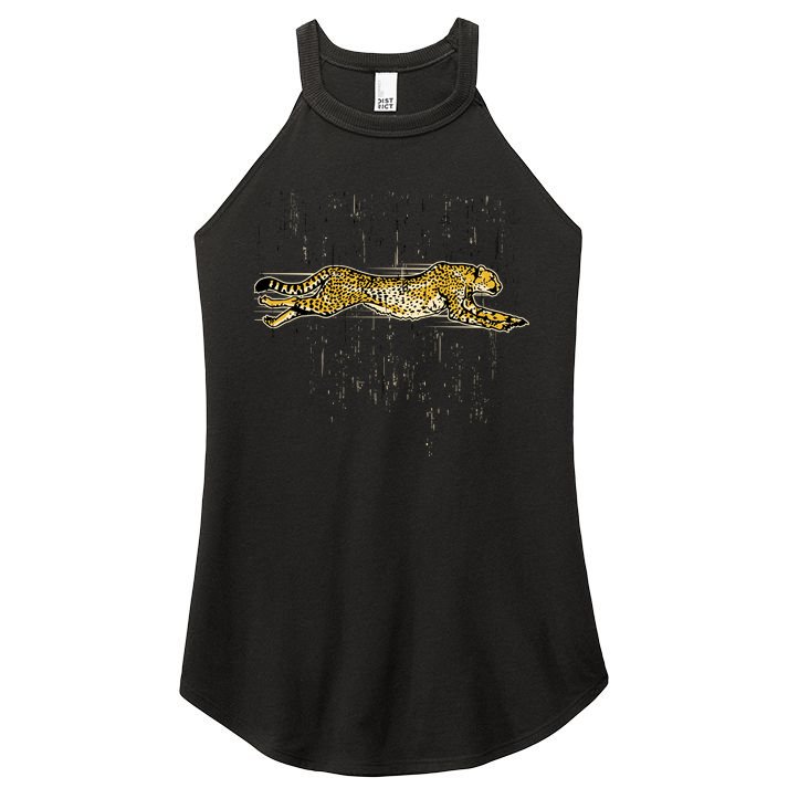Cheetah Lover Gift Cool Cheetah Gift Women's Perfect Tri Rocker Tank