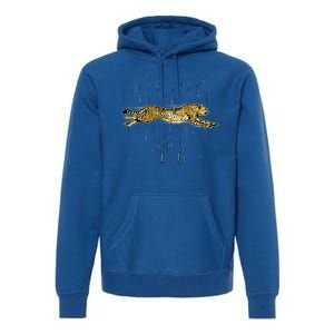 Cheetah Lover Gift Cool Cheetah Gift Premium Hoodie