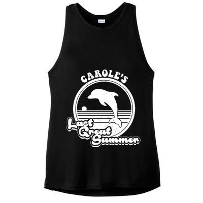 Carole's Last Great Summer Ladies PosiCharge Tri-Blend Wicking Tank