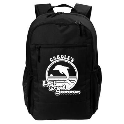 Carole's Last Great Summer Backpack