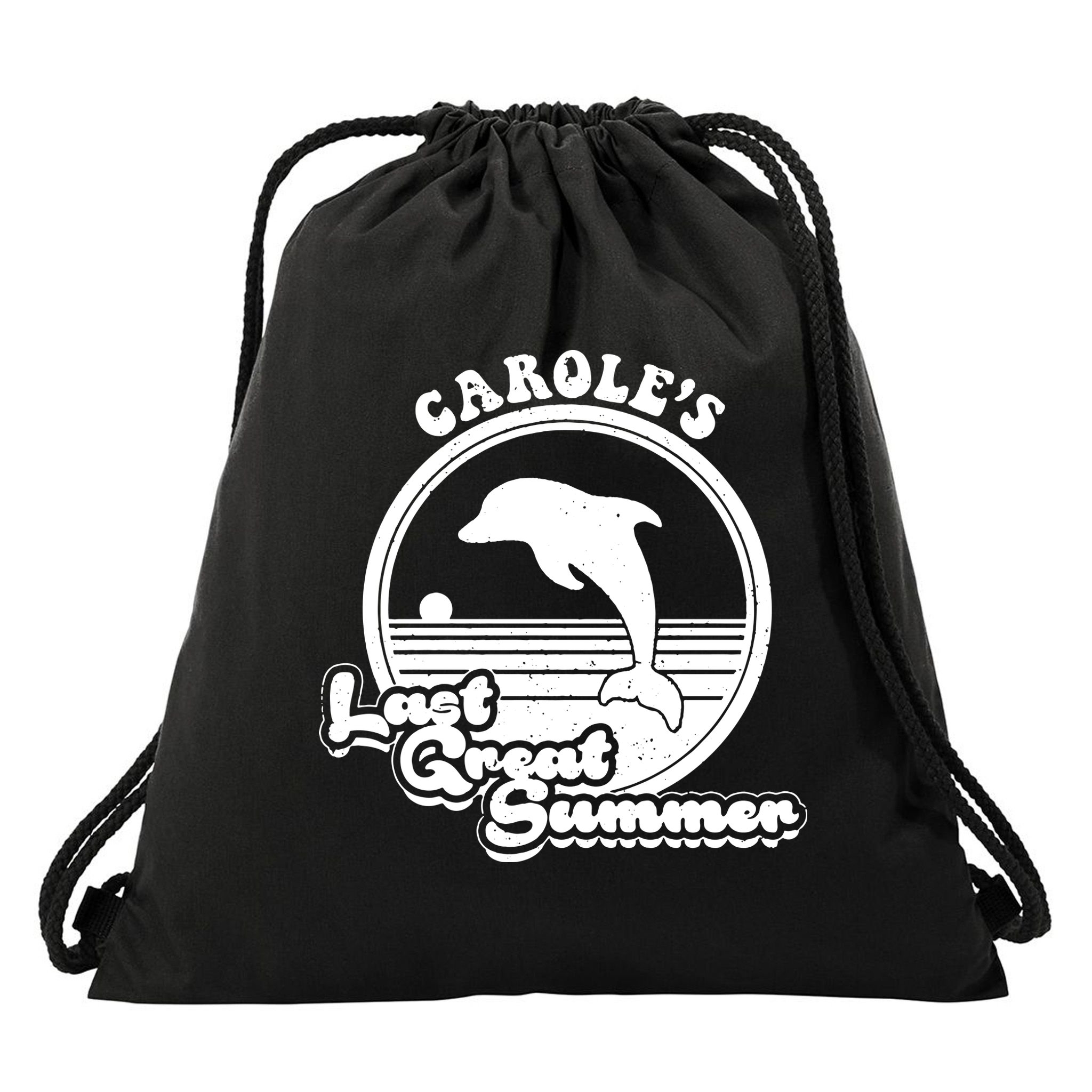 Carole's Last Great Summer Drawstring Bag