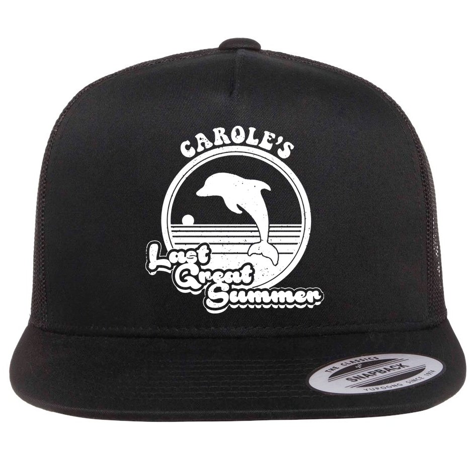 Carole's Last Great Summer Flat Bill Trucker Hat