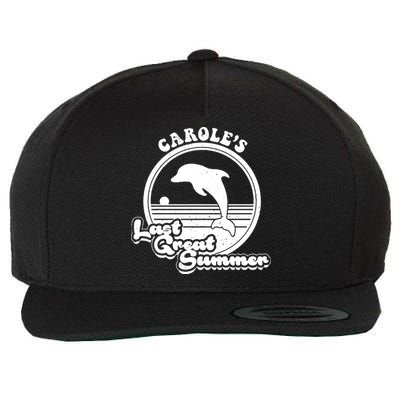 Carole's Last Great Summer Wool Snapback Cap