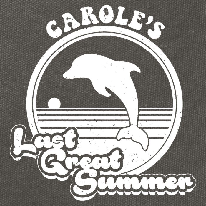 Carole's Last Great Summer Cotton Canvas Backpack