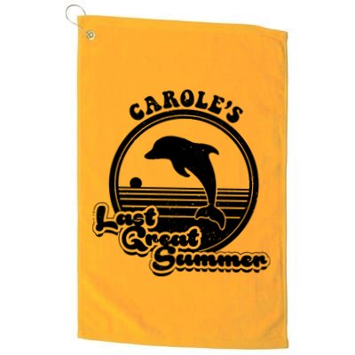 Carole's Last Great Summer Golf Towel