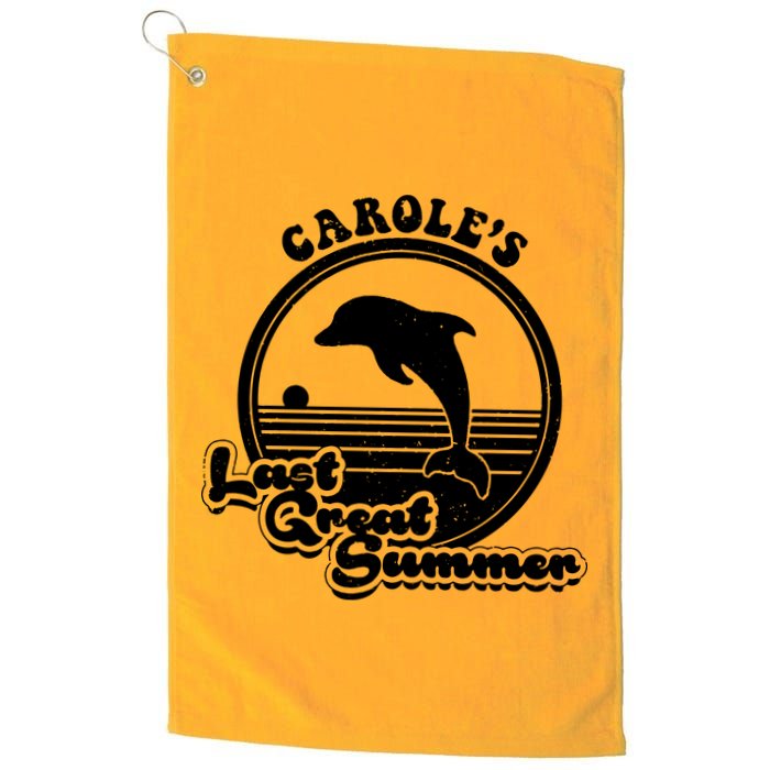Carole's Last Great Summer Golf Towel