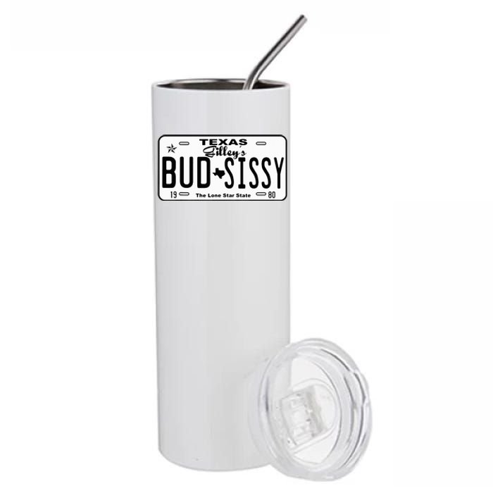 Country Love GilleyS Bud N Sissy Texas Cowboy License Gift Stainless Steel Tumbler