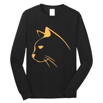 Cat Lover Gifts For Women Cat Graphic Tees Kitty For Men Long Sleeve Shirt