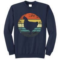 Chicken Lover Gifts Funny Farmer Retro Vintage Farm Animals Sweatshirt