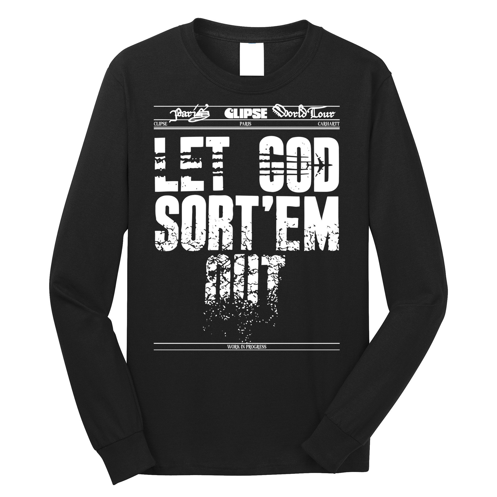 Clipse Let God SortEm Out Long Sleeve Shirt